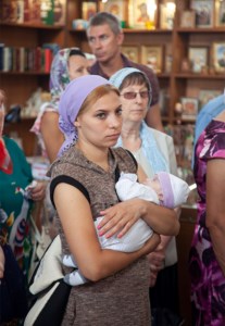 Божественная литургия в храме во имя святых первоверховных апостолов Петра и Павла г. Аткарска