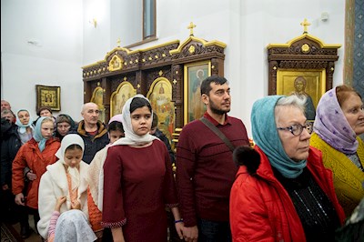 Всенощное бдение в Иоанновском женском монастыре с. Алексеевка