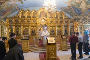 Митрополит Лонгин совершил чин Великого освящения воды