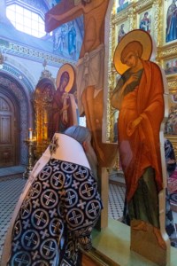 Пассия в Свято-Троицком кафедральном соборе г. Саратова