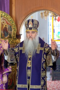 Литургия Преждеосвященных Даров в храме в честь иконы Божией Матери «Утоли моя печали» г. Саратова