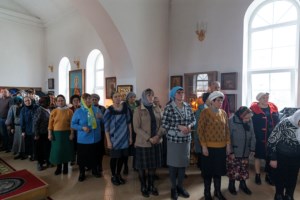 Пассия в храме в честь Успения Божией Матери г.Вольска