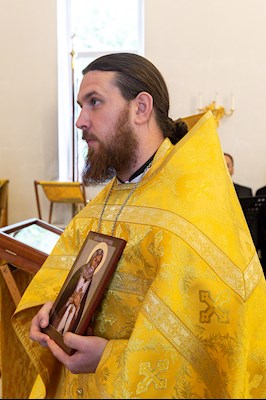 Епископ Манхэттенский Николай совершил Божественную литургию в храме святителя Николая Японского г. Саратова
