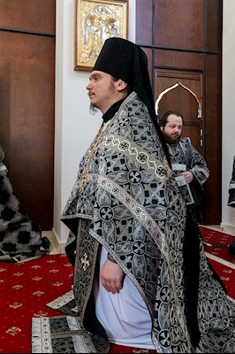 Литургия Преждеосвященных Даров и монашеский постриг в Свято-Алексиевском женском монастыре г. Саратова
