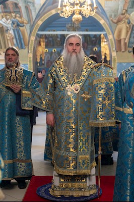 Утреня с чтением акафиста в Свято-Троицком кафедральном соборе г. Саратова