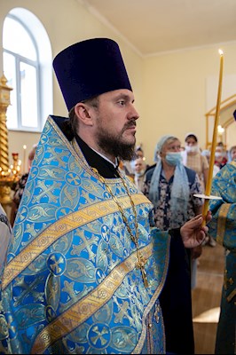 Всенощное бдение в храме в честь Казанской иконы Божией Матери р.п. Татищево