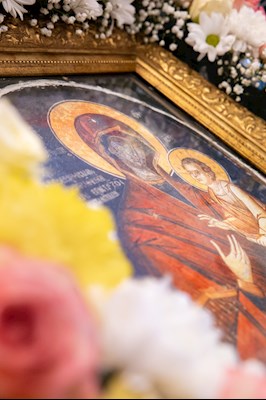 Митрополит Игнатий совершил Божественную литургию в храме в честь иконы Божией Матери «Скоропослушница» г. Шиханы Вольского района