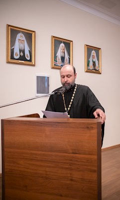 Митрополит Игнатий посетил защиту выпускных работ в СПДС