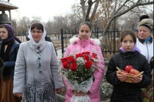 Божественная литургия в храме во имя священномученика Космы Саратовского