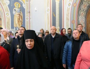 Великое освящение верхнего храма во имя Святой Живоначальной Троицы Свято-Троицкого кафедрального собора города Саратова