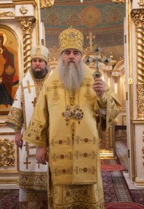 Божественная литургия в Свято-Троицком кафедральном соборе г. Покровска