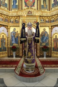 Божественная литургия в храме во имя святого великомученика Георгия Победоносца г.Саратова