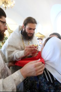 Божественная литургия в Спасо-Преображенском мужском монастыре г. Саратова