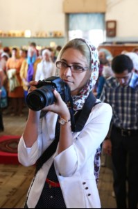 Божественная литургия в храме в честь Рождества Христова с. Вязовка Татищевского района