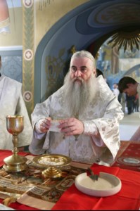 Митрополит Лонгин совершил Крещальную Литургию