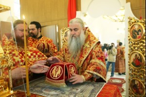 Чин Великого освящения и Божественная литургия в храме в честь Владимирской иконы Божией Матери Владимирского женского монастыря г. Вольска