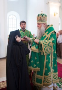 Всенощное бдение в Свято-Сергиевском женском монастыре с. Алексеевка Базарно-Карабулакского района
