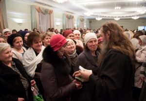 В Саратове прошла встреча с протоиереем Артемием Владимировым