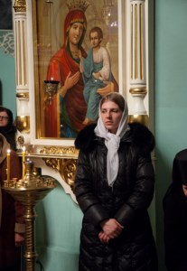 Утреня Великой Субботы с Чином погребения в храме в честь Сошествия Святого Духа г. Саратова