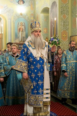 Всенощное бдение в Покровском храме г. Саратова
