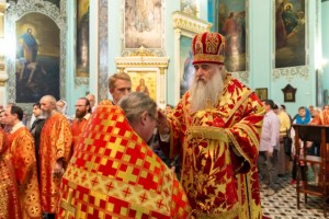 Всенощное бдение в храме Сошествия Святого Духа г. Саратова