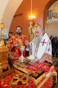 Божественная литургия в храме святого благоверного князя Александра Невского г. Саратова