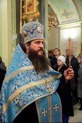 Всенощное бдение в храме Покрова Пресвятой Богородицы г. Саратова