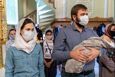 Всенощное бдение в храме Покрова Пресвятой Богородицы г. Саратова