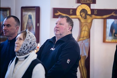 Митрополит Игнатий совершил Божественную литургию в храме во имя святителя Николая Японского г. Саратова