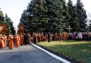 Божественная литургия в Спасо-Преображенском мужском монастыре г. Саратова