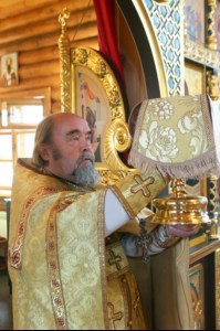 Божественная литургия в храме в честь Сретения Господня г. Саратова