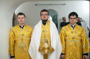 Божественная литургия и Великое освящение в Свято-Алексиевском женском монастыре г. Саратова