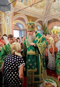 Всенощное бдение в Свято-Троицком кафедральном соборе г. Саратова