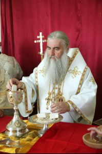Божественная литургия в храме во имя Архангела Михаила с. Михайловка Саратовского района