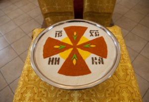 Божественная литургия в храме во имя святителя Николая Японского г. Саратова