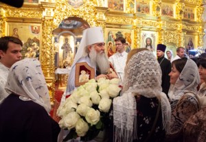 Всенощное бдение в Свято-Троицком кафедральном соборе г. Саратова