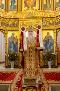 Божественная литургия в храме великомученика Георгия Победоносца г. Саратова