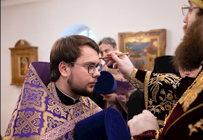 Митрополит Игнатий совершил всенощное бдение в храме в честь иконы Божией Матери «Скоропослушница» г. Шиханы Вольского района