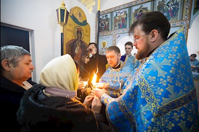 Митрополит Игнатий совершил Великое освящение храма в честь иконы Божией Матери «Спорительница хлебов» с. Кувыка и первую Божественную литургию в новоосвященном храме