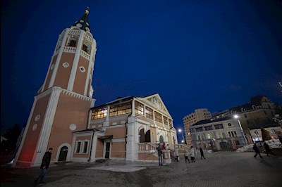 Митрополит Игнатий совершил великое повечерие с чтением Великого покаянного канона преподобного Андрея Критского в Свято-Троицком кафедральном соборе г. Саратова