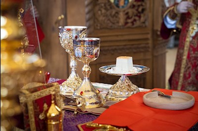 Митрополит Игнатий совершил Божественную литургию в храме Новомучеников и исповедников Саратовских г. Саратова