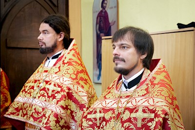 Митрополит Игнатий совершил Божественную литургию в храме святых мучениц Веры, Надежды, Любови и матери их Софии поселка Светлый