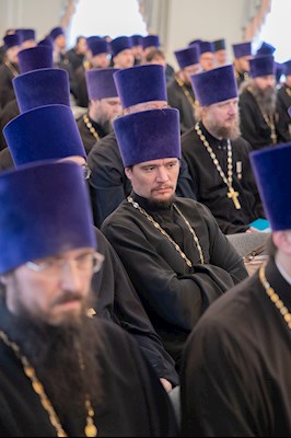 Состоялось ежегодное Епархиальное собрание духовенства