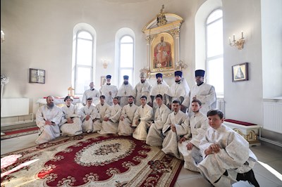 Митрополит Игнатий совершил Божественную литургию в кафедральном соборе Живоначальной Троицы г. Вольска