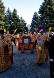 Божественная литургия в Спасо-Преображенском мужском монастыре г. Саратова