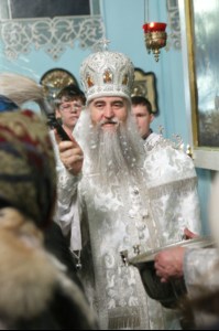 В праздник Крещения Господня Митрополит Лонгин совершил Божественную литургию и Чин Великого освящения воды