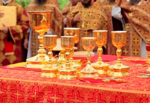 Божественная литургия в Вавиловом Доле