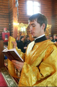 Божественная литургия в храме в честь Сретения Господня г. Саратова