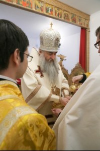 Божественная литургия и Великое освящение в Свято-Алексиевском женском монастыре г. Саратова