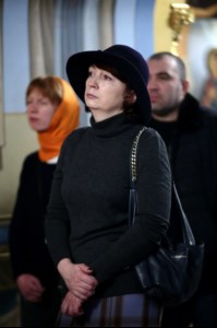 Крещальная литургия в Свято-Троицком кафедральном соборе г.Саратова